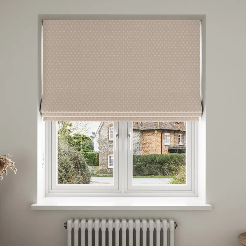 Laura Ashley Bowen Star Chalk Pink Blinds Uk