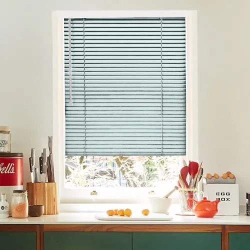 White Shimmer Perfect Fit Venetian Blinds