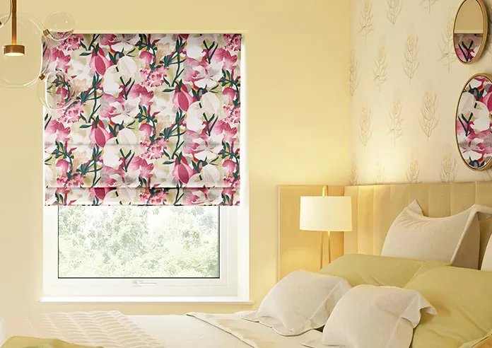Lucy Fuchsia - Roman Blind