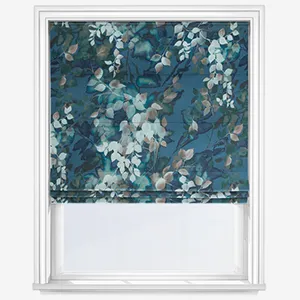 Fantasy Sapphire Roman Blind