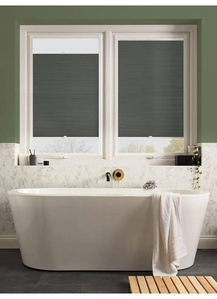 Lead Grey Blackout Perfect Fit Cellular Thermal Blind