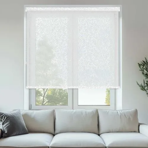 Petal White No Drill Roller Blinds - Shop Now
