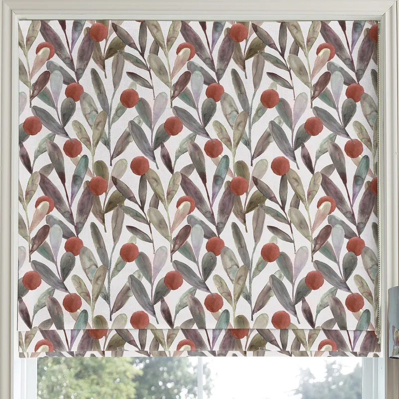Voyage Enso Made To Measure Roman Blind Mulberry