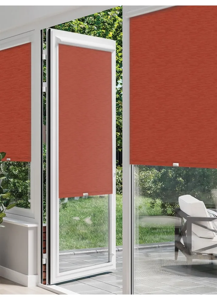 New York Earthy Red Perfect Fit® Roller Blind
