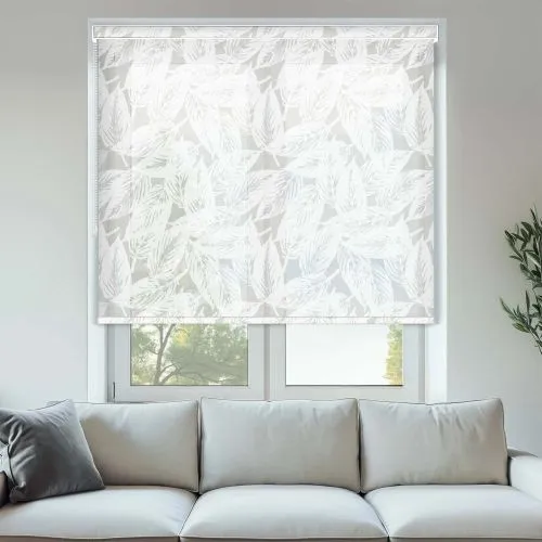 Aruba White Pelmet Roller Blinds - Stylish Window Coverings
