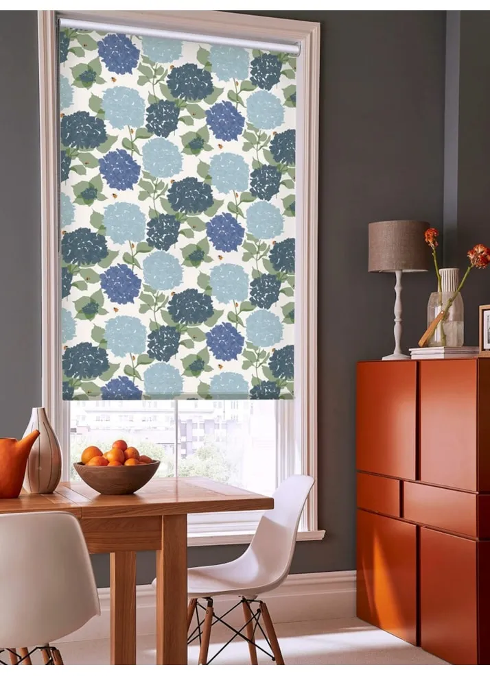 Hydrangea Roller Blind By Lorna Syson