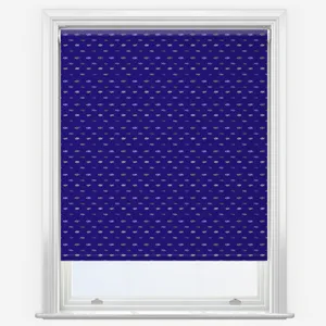 Sonova Studio Shoal Electric Blue Roller Blind