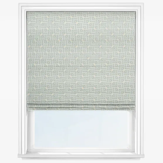 Symmetry Mint Roman Blind