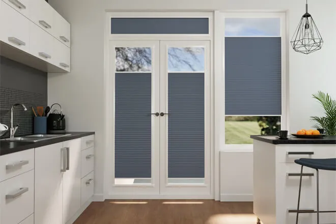 Classic Navy - Perfect Fit Cellular Blackout Blind