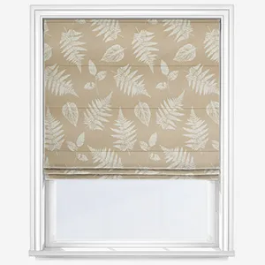 Foliage Taupe Roman Blind