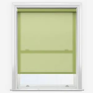 Deluxe Plain Lime Roller Blind