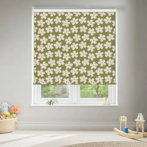 Clover Khaki Roller Blinds - Shop Now