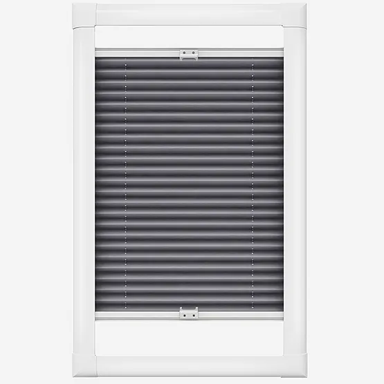 Dresden Storm Grey Perfect Fit Pleated Blind