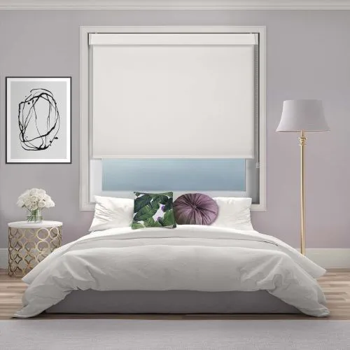 Bedtime Brilliant White Pelmet Roller Blind