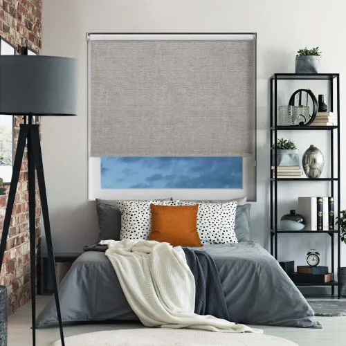 Ami Steel Grey Roller Blind