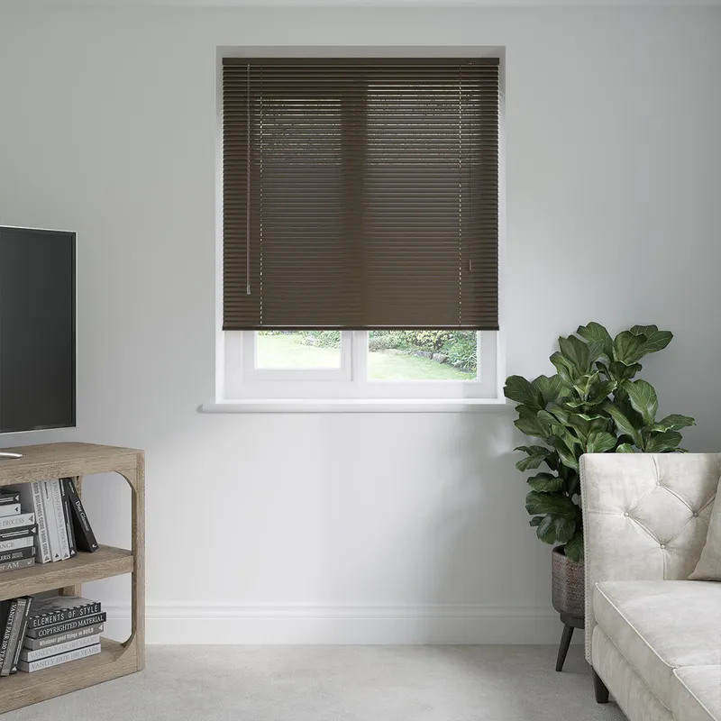 Chocolate Brown Venetian Blinds 25mm
