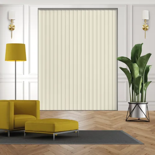 Nico Cream Rigid Pvc Vertical Blind