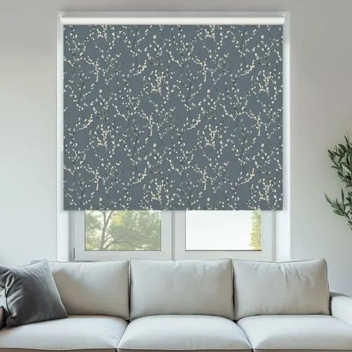 Osier Cool Blue Roller Blinds - Shop Now