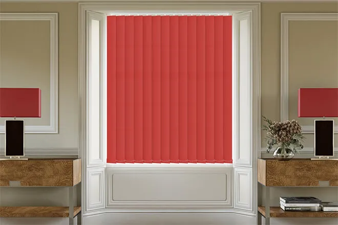 Eco Red - Vertical Blind