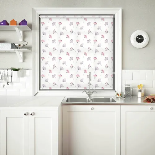 Kyoto Lilac Roller Blind - Elegant Window Shade Solution