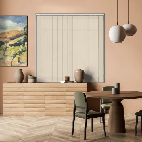 Roma Beige Vertical Blind
