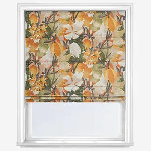 Lucy Burnt Orange Roman Blind