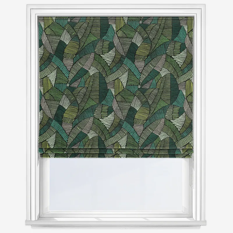 Definity Jadeite Roman Blind