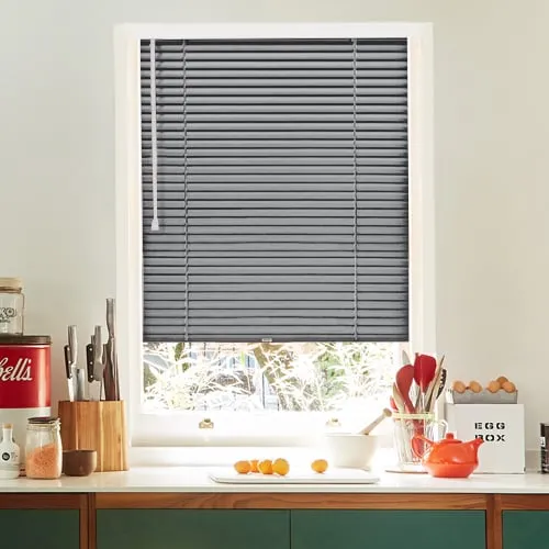 Silver Perfect Fit Venetian Blinds