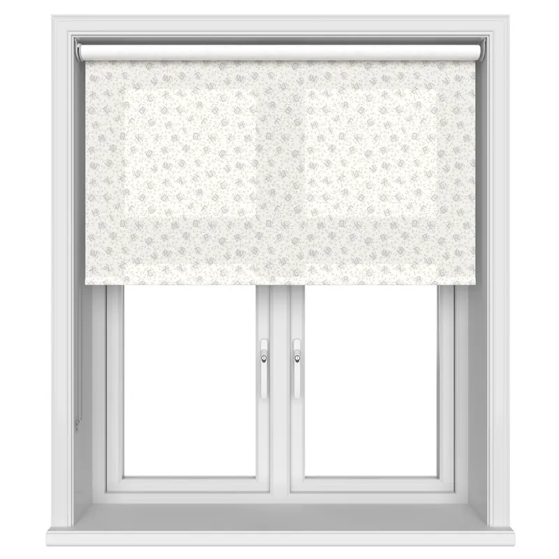 Laura Ashley A'hoy Alphabet Pale Steel Blinds Uk