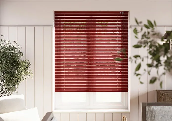 Origin Matt Red - Venetian Blind
