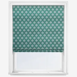Segoa Sea Green Roman Blind