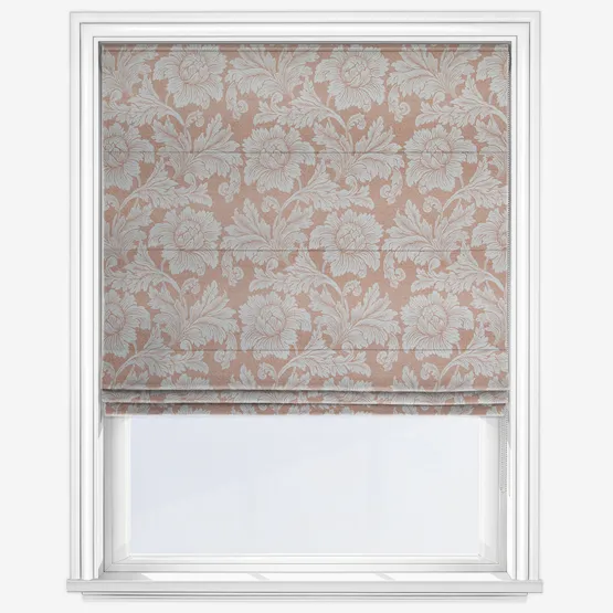 Provence Burnt Orange Roman Blind