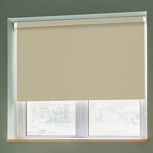 Banlight Duo Fr Biscotti (Blackout) Grip Fit Roller Blinds