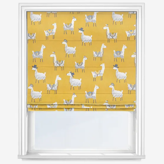 Alpaca Quince Roman Blind