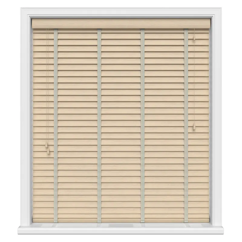 Scandi Oak Luxury Ecowood Uk - Wooden Blinds