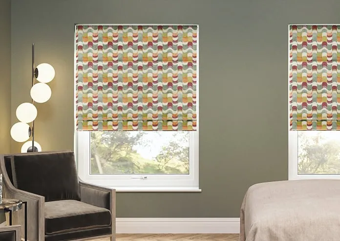 Castillo Velvet Vitality - Roman Blind