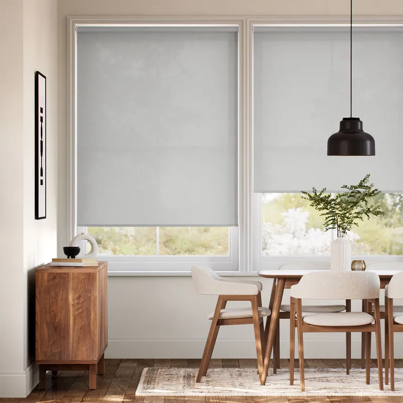Iva Soft Grey Roller Blind