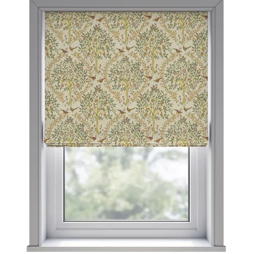 Pavo Muscovado Deluxe Roman Blinds