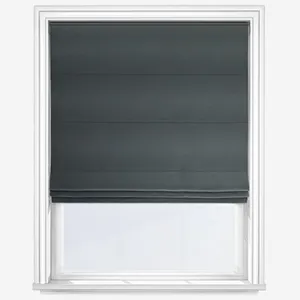Moon Spectrum Charcoal Roman Blind