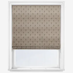 Emily Bond Honor Blossom Blue Roman Blind