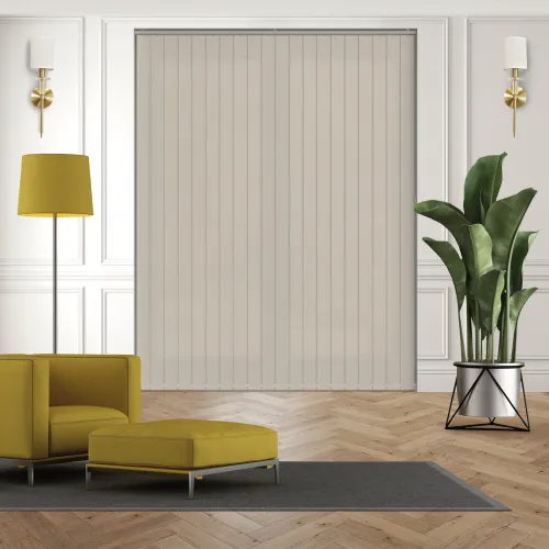 Luxe Stone Grey Vertical Blind