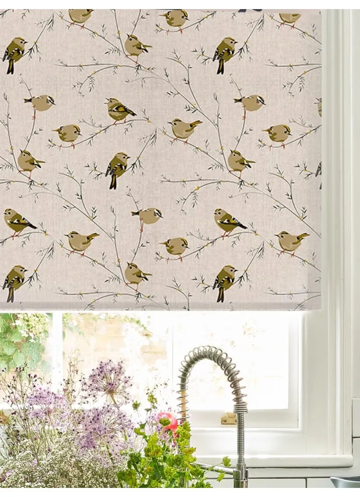 Goldcrest Roller Blind By Lorna Syson