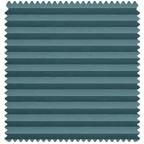 Scandi Teal Perfect Fit Pleated Blinds