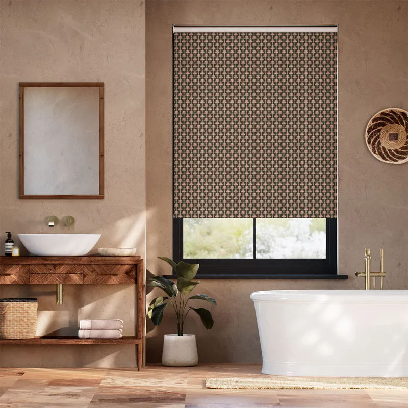 Apollo Paradise Flamingo Pink Roller Blind