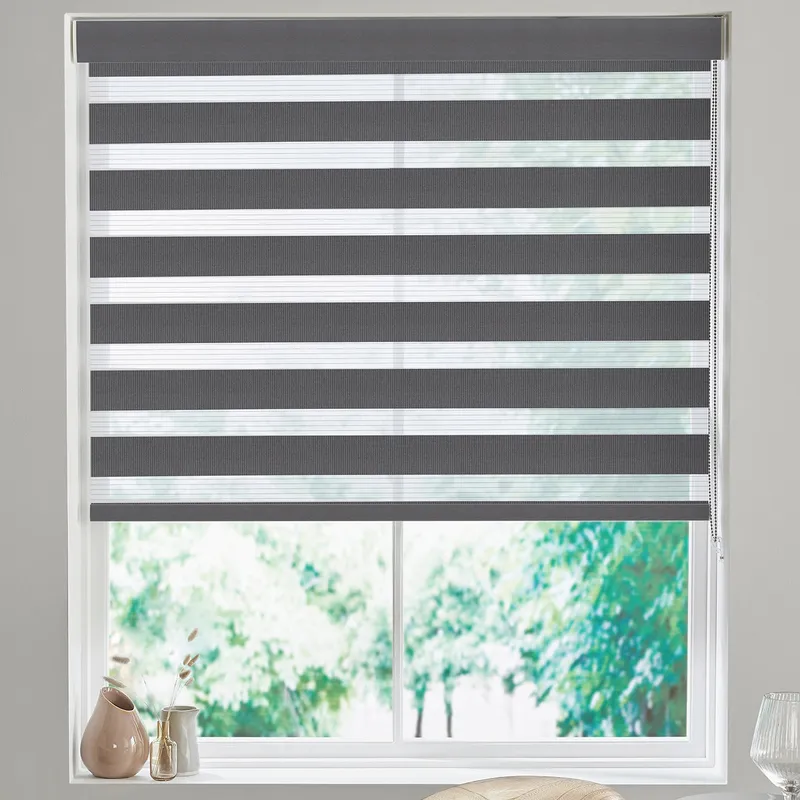 Carlisle Made To Measure Day Night Blind Graphite
