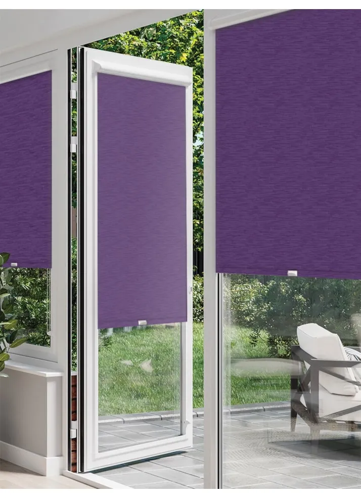 New York Deep Purple Perfect Fit® Roller Blind
