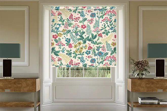 Cath Kidston Twilight Garden Multi - Designer Roller Blind