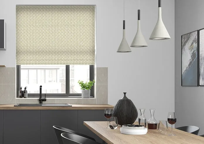 Maidenhair Fennel - Roman Blind