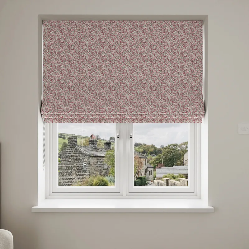Laura Ashley Libby Floral Blush Blinds Uk