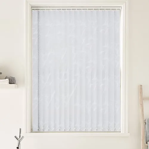 Stella Fr Ivory (Moisture Resistant) Bathroom Vertical Blinds